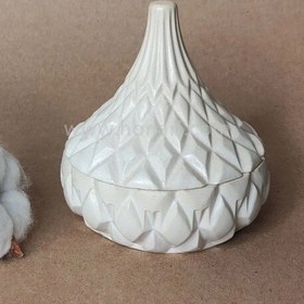 تصویر قندان الماسی سنگ مصنوعی 