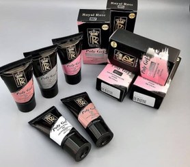 تصویر پلی ژل 30 میل رویال رز royal rose poly gel 
