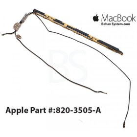 تصویر کابل آنتن همراه لولا مک بوک Apple MacBook Air A1466 