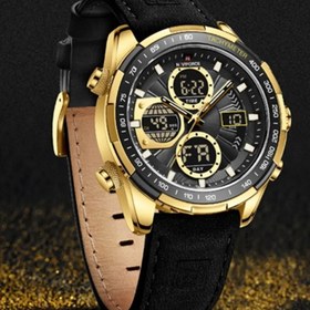 تصویر ساعت لاکچری مردانه نیوفورس مدل ۹۱۹۷L - آبی ا Men's luxury watch Newforce model 9197L Men's luxury watch Newforce model 9197L
