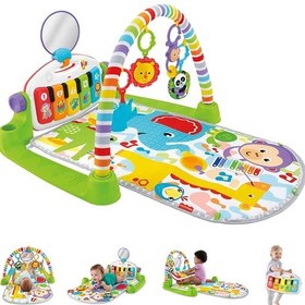 تصویر تشک بازی پیانودار کودک اورجینال فیشر پرایس آمریکایی 0تا 36 ماه Fisher price 