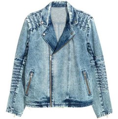 تصویر کت مردانه جین آبی H&M 