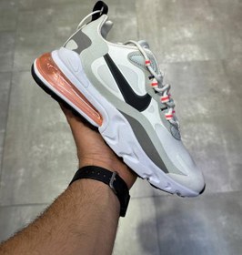 تصویر Nike air max 270 react white crimson black 