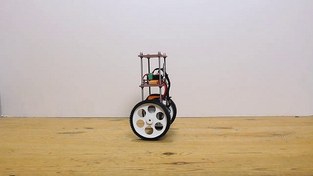 تصویر پروژه ربات خود تعادلی با موتور پله ای 