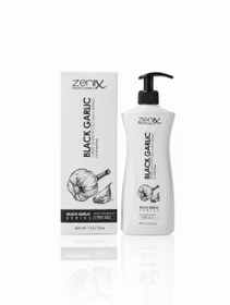 تصویر Zenix Black Garlic Hair Shampoo شامپو گیاهی ترمیم‌کننده با عصاره سیر سیاه0 