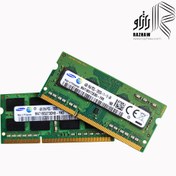 تصویر رم 4 گیگابایت ddr3l لپتاپ برند سامسونگ 