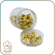 تصویر تاس ۱۰ میل ایرانی قوطی ۱۰۰ عددی 