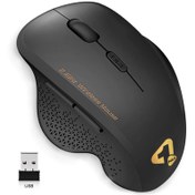 تصویر موس بی سیم گیمینگ 6کلید سایلنت وان مکس مدل OM-GW6A ONE MAX OM-GW6A Wireless 6Buttons Silent Gaming Mouse