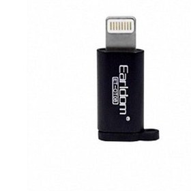 تصویر تبدیل micro usb به لایتنینگ Earldom ا Earldom ET-OT08 Micro USB to Lightning Adapter Earldom ET-OT08 Micro USB to Lightning Adapter