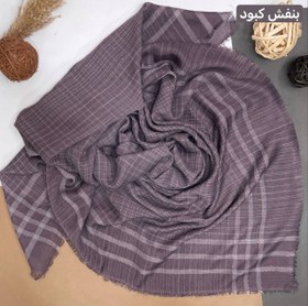 تصویر روسری نخ لنین سه خط - ارتشی / ۱۳۵ سانت 