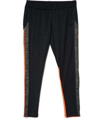 تصویر لگینگ زنانه کوتاه زغالی RNS 