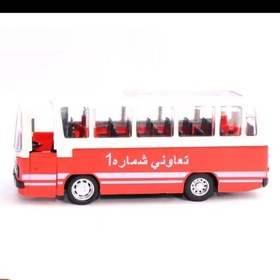 تصویر اتوبوس فلزی ایران پیما 
