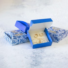 تصویر جعبه جواهرات 12 عددی بسته بندی شده مدل لبه دار بزرگ 