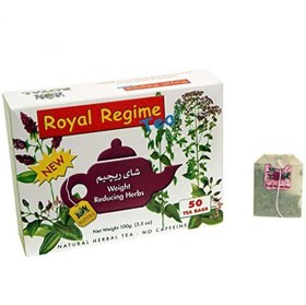 تصویر چای رویال رژیم ROYAL REGIME لاغری 50 عددی 