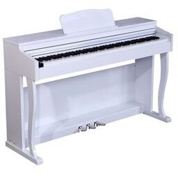 تصویر پیانو BOLANSHİ BL 8808 HA BK HAMMER ACTION PIANO WHITE Genel Markalar 