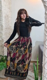 تصویر دامن رنگی رنگی 