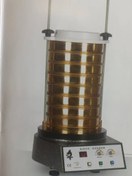 تصویر شیکر الک دانه بندی بدون الک و زیر الک sieve shaker