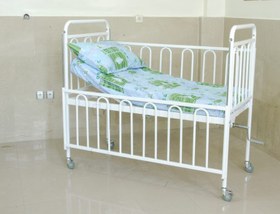 تصویر تخت اطفال یک شکن 