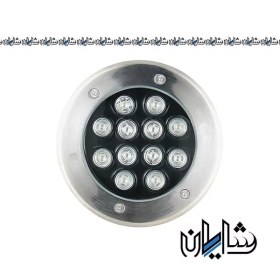 تصویر چراغ دفنی 12 وات گرد ماهرخ Mahrukh round 12 watt burial lamp