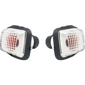 تصویر چراغ راهنمای گلگیر (سفید) همراه با لامپ بسته 2 عددی 