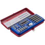 تصویر مجموعه ۱۵ عددی آچار آلن جنیوس مدل TX41015 