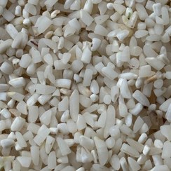 تصویر نیم دانه برنج طارم هاشمی کیفیت عالی مناسب پخت 