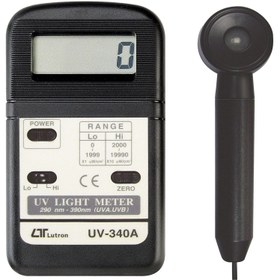 تصویر یو وی لایت متر دیجیتال جیبی لوترون LUTRON UV-340A 