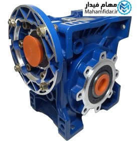 تصویر گیربکس کاهنده چینی سایز 63 با نسبت 1:80 nmrv gearbox