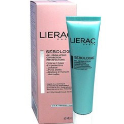 تصویر ژل سبولوژی لیراک LIERAC Sebologie Blemish Correction Regulating Gel 40ml