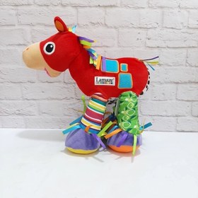 تصویر عروسک موزیکال اسب برند لاماز 