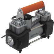 تصویر کمپرسور باد فندکی خودرو دو سیلندر آیرون مکس (ارسال از ابزار حسین 24) 