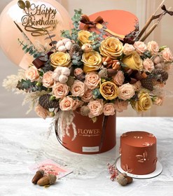 تصویر ست گل و کیک نود 