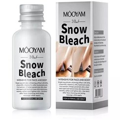 تصویر کرم روشن کننده مویام مدل snow bleach وزن 30 گرم 