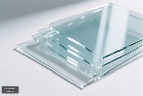 تصویر طلق شیشه ای شفاف 