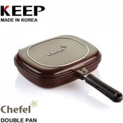 تصویر کالا ماهیتابه-دوطرفه-چفل-CHEFEL-سایز-30-JUMBO ا CHEFEL double-sided frying pan, size 30 JUMBO CHEFEL double-sided frying pan, size 30 JUMBO