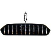 تصویر قطعه استیل تزینی جلو پنجره A اطلس سایپا یدک 