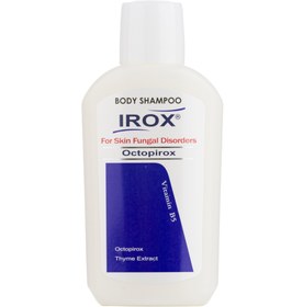 تصویر ایروکس بدن شامپو ضد قارچ اکتوپیروکس 1% 200ML IROX SHAMPOO BODY FOR ANTI FUNGAL DISORDERS OCTOPIROX1% 200ML