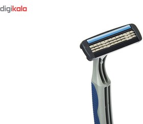 تصویر ژیلت سه لبه فلکس کلاسیک 3عددی Bic Flex Classic 3 Edges Disposable Blade 3 Pack