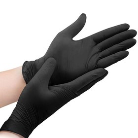 تصویر دستکش تتو مشکی 