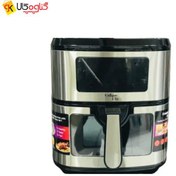 تصویر سری جدید سرخ کن یونیک لایف دو المنت بالا و پایین مدل UL-AF594 Unique Life UL-AF594 Air Fryer with Dual Top and Bottom Heating Elements