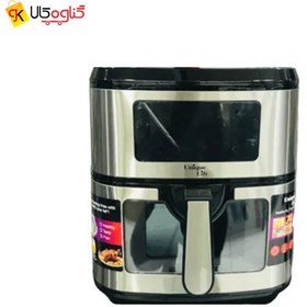 تصویر سری جدید سرخ کن یونیک لایف دو المنت بالا و پایین مدل UL-AF594 Unique Life UL-AF594 Air Fryer with Dual Top and Bottom Heating Elements