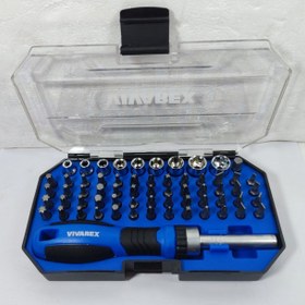 تصویر ست نوک پیچگوشتی وبکس 63 عددی VR6365-SD 