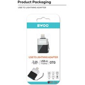 تصویر BWOO-BZ34 - مبدل USB به لایتنینگ - OTG 