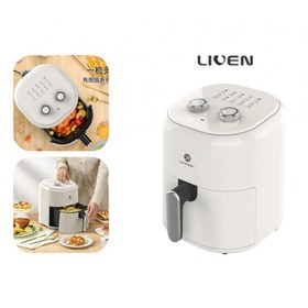 تصویر هواپز بدون روغن شیائومی مدل LIVEN KZ-J4503 Xiaomi LIVEN KZ-J4503 Smart Cloud Air Fryer