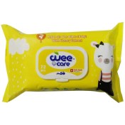 تصویر دستمال مرطوب کودک 72برگی پاکتی درب دار حاوی روغن آرگان وی کر Wee Care Argan Oil Wet Wipes For Baby 72pcs