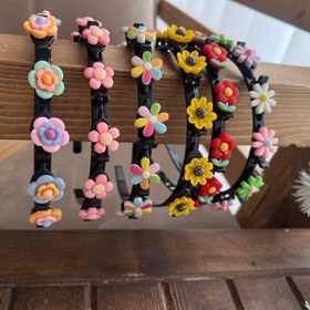 تصویر تل کلیپسی طرح گل تل کلیپسی طرح گل