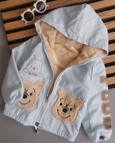 تصویر کاپشن بچگانه طرح پو 