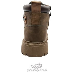 تصویر بوت فشن کلاسیک قهوه‌ای 