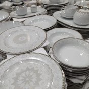 تصویر سرویس چینی پذیرایی 18نفره مقصود، 106پارچه 