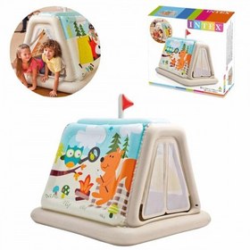 تصویر چادر بازی کودک اینتکس مدل 48634 ا Intex baby inflatable hut model 48634 Intex baby inflatable hut model 48634